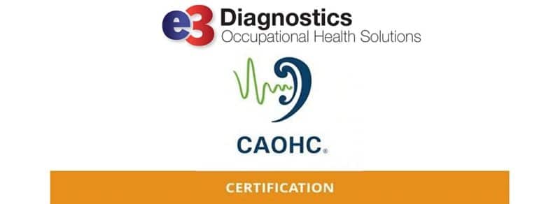 CAOHC Certification E3 Occupational Health