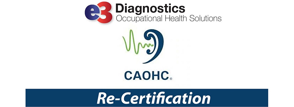 Caohc Re-Certification With E3 Occupational 4